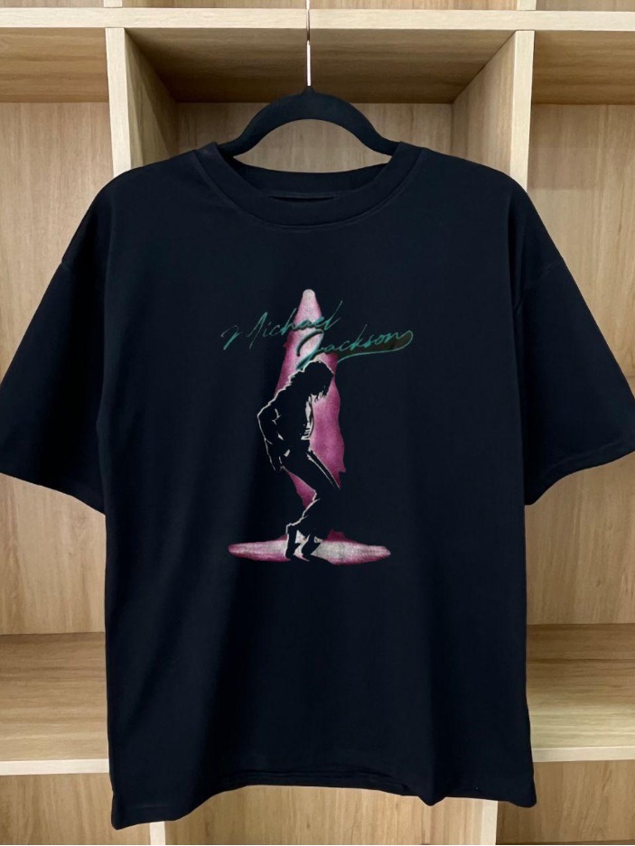 Michael Jackson Concert Portrait Printed TShirt